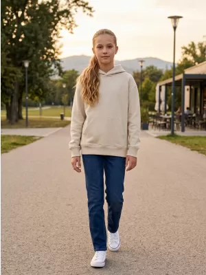 Hanorac pentru copii MALFINI CHILL 423 MIGDALE