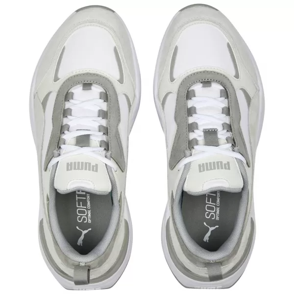  Adidași de damă PUMA CASSIA MIX 391959-02 ALB/GRI/PLAT GRI DESCHIS 