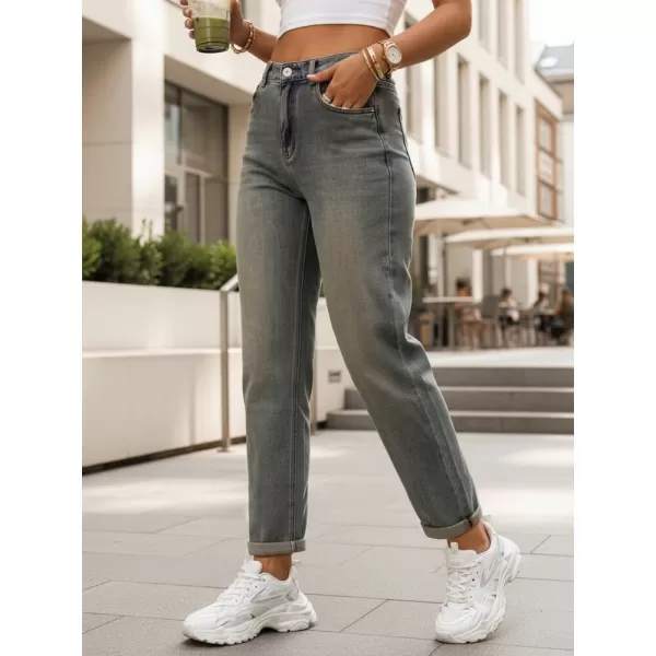  Pantaloni de dama DSTREET UY3002 GRI ÎNCHIS 