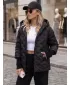 Geaca de dama DSTREET TY5871 NEGRU