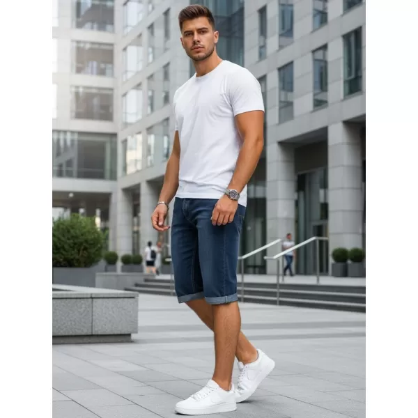  Pantaloni scurți pentru bărbați DSTREET SX2613 ALBASTRU MARIN 