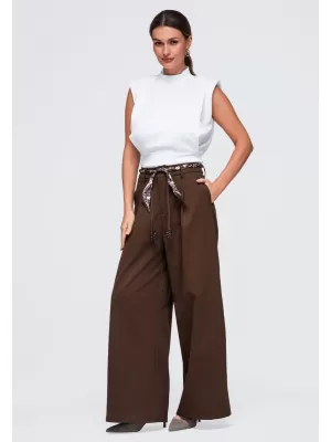 Pantaloni de dama OMBRE OW-PA-E0020 MARO