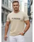 Tricou pentru bărbați DSTREET NX0145R-BT BEJ