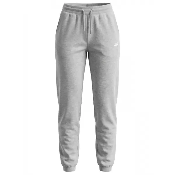  Pantaloni de dama 4F WMM00TTROF1658 MELANGE GRI DESCHIS RECE 
