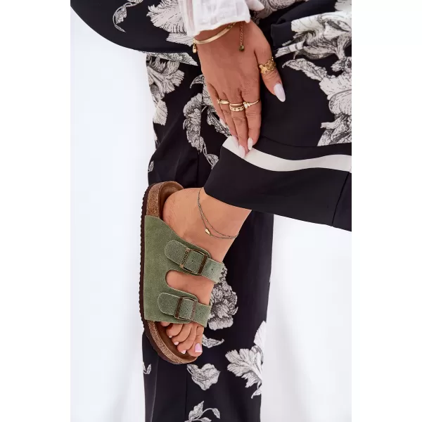  Papuci de damă BIG STAR SHOES RR274A393 VERDE 