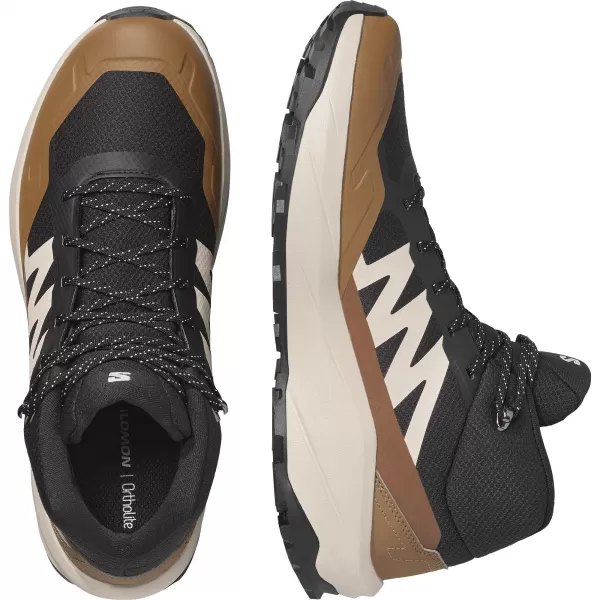  Pantofi pentru bărbați SALOMON OUTSCAPE MID GTX L45410800 NEGRU/ZI PLOIOASĂ/MARO COIOT 