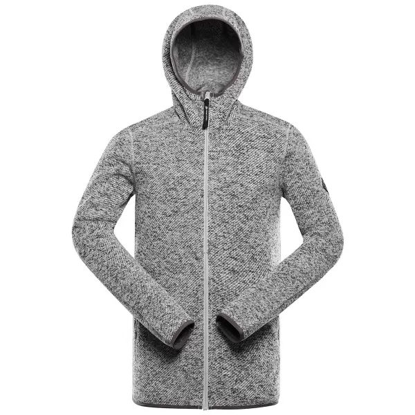  Pulover cald pentru bărbați ALPINE PRO ZEG 3 ALB 