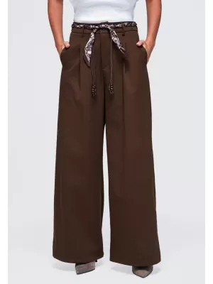 Pantaloni de dama OMBRE OW-PA-E0020 MARO