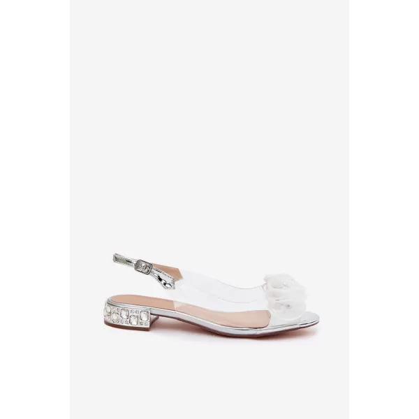  Sandale de dama D&A MR61-9002 ARGINT 