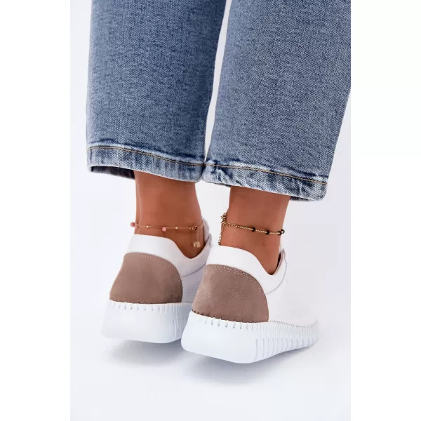  Botine de dama ARTIKER 58C3083 ALB/MARO 