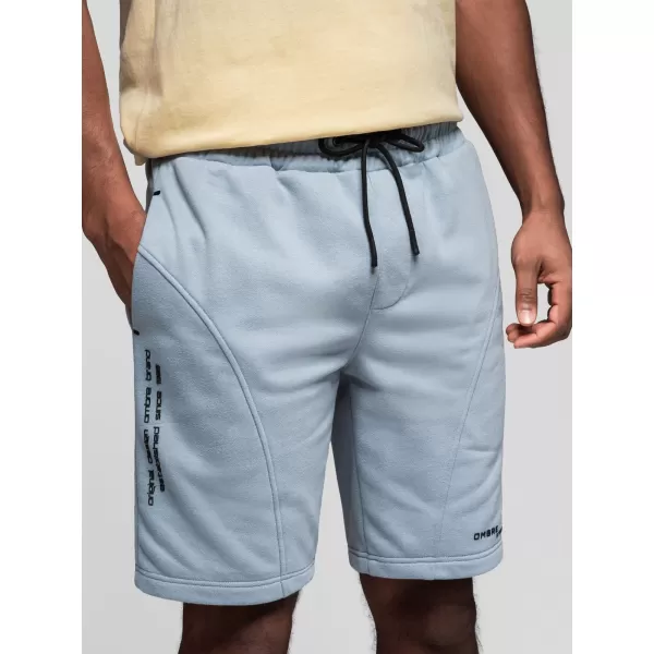  Set de pantaloni scurți pentru bărbați OMBRE Z127 ALBASTRU DESCHIS/TURCOAZ 