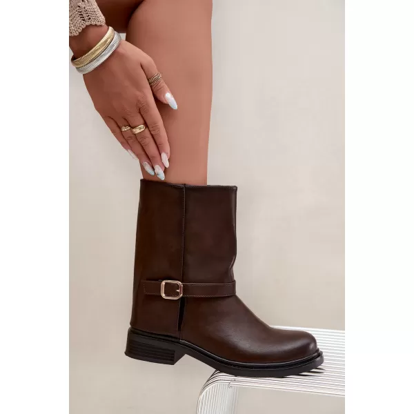  Botine de dama BOTO 5859 MARO 