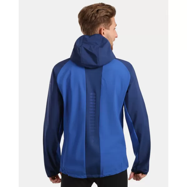  Jachetă softshell pentru bărbați KILPI BALEO-M 1M0113KI ALBASTRU ÎNCHIS 