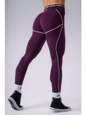 Jambiere de damă NEBBIA OLYMPIA HIGH-WAIST 935 CLARET