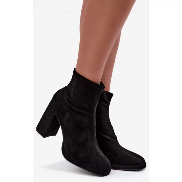  Botine de dama BOTO NN636 NEGRU 