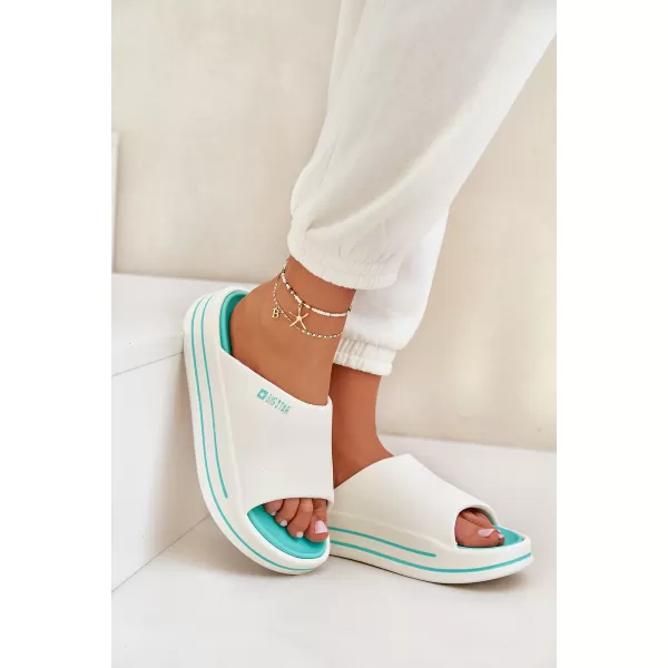  Papuci de damă BIG STAR SHOES NN274A038 ALB 