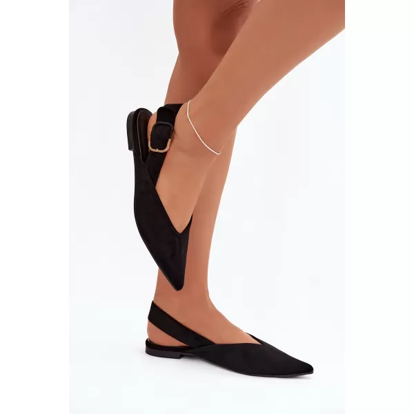  Balerini de dama BOTO JH598/9755 NEGRU 