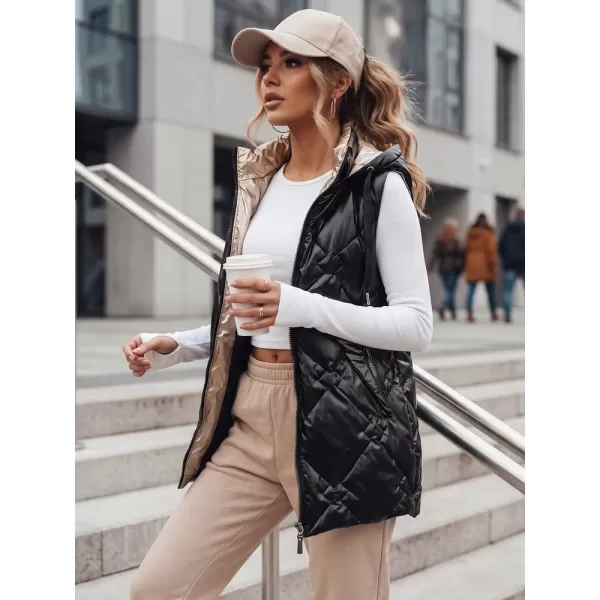  Vesta de dama DSTREET TY5904 NEGRU 