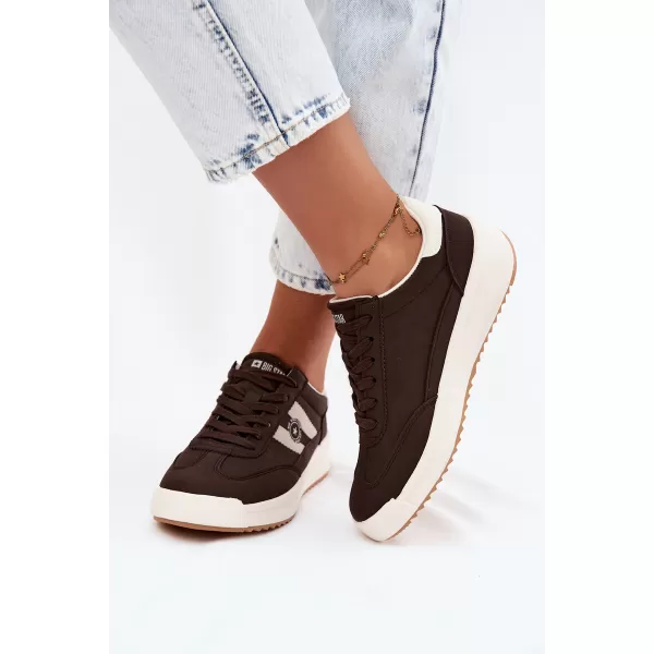  Adidași de damă BIG STAR SHOES UU274024 MARO/BEJ 