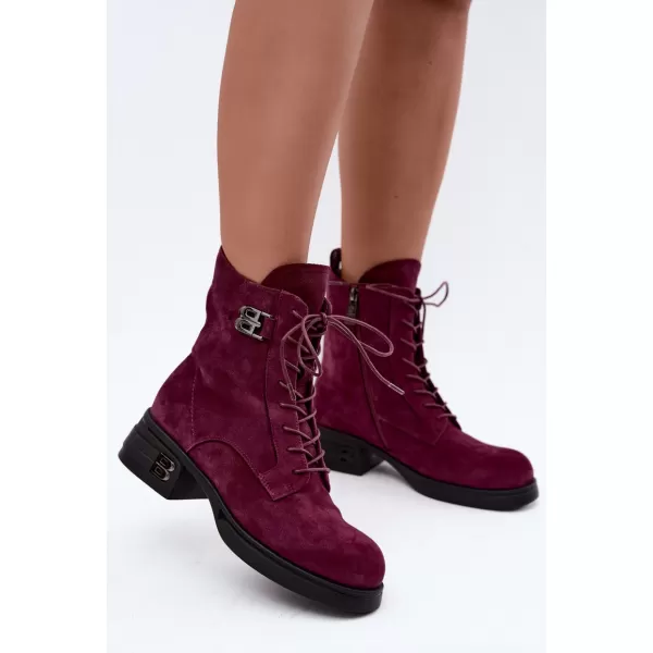  Botine de dama VINCEZA 67044 BURGUNDIA 