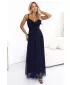 Rochie de femei NUMOCO 681-2 ALBASTRU ÎNCHIS