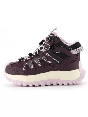 Pantofi de exterior pentru copii ALPINE PRO ATEGO VIN MOV