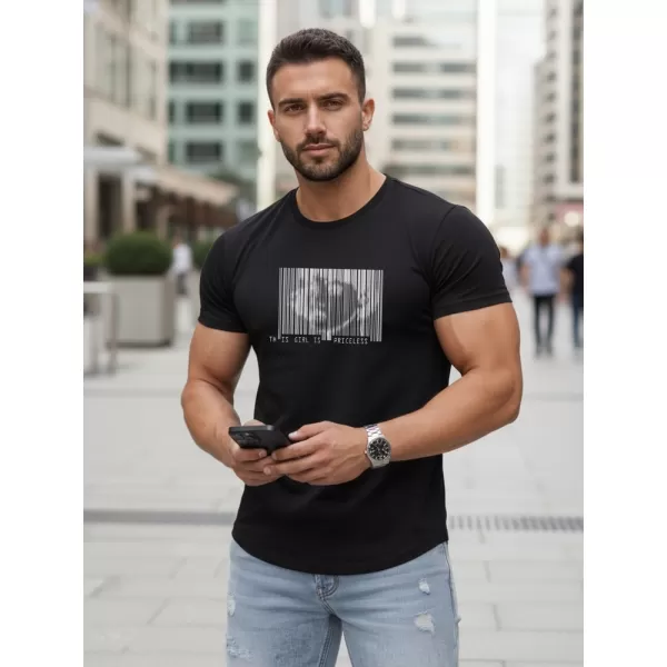  Tricou pentru bărbați DSTREET NX5014R NEGRU 