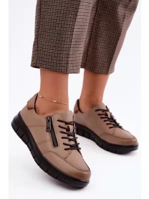 Botine de dama VINCEZA 133130 BEJ