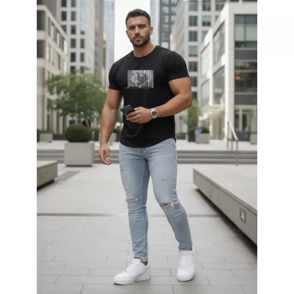  Tricou pentru bărbați DSTREET NX5014R NEGRU 