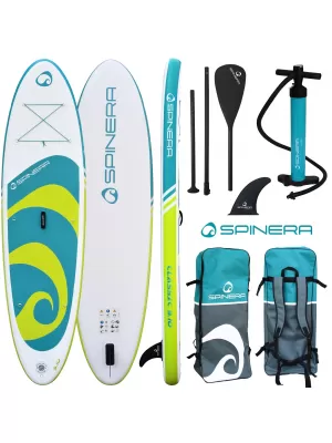 Placă cu vâsle SPINERA Classic 910 Pack 1 VERDE/GALBEN