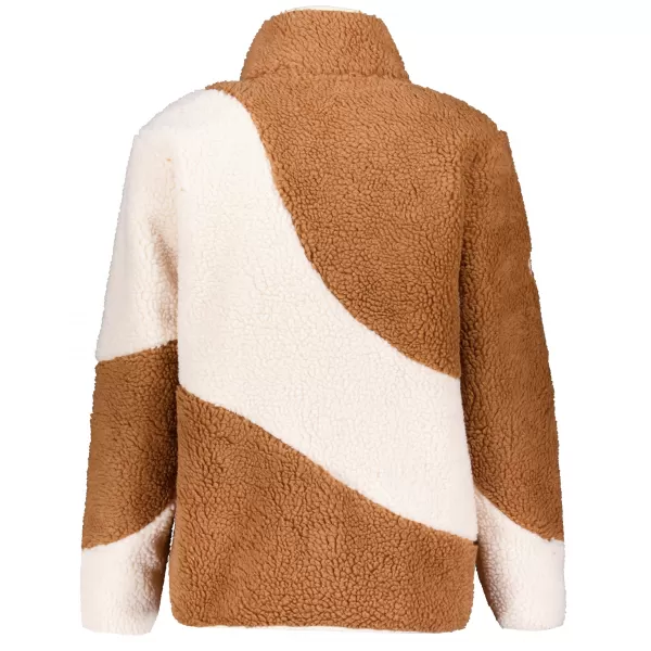  Hanorac de damă din fleece ALTISPORT IVONA BEJ 