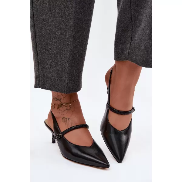  Sandale de dama D&A CR61-3046 NEGRU 