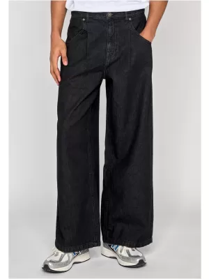 Pantaloni pentru bărbați URBAN CLASSICS TB8033 NEGRU SPALAT