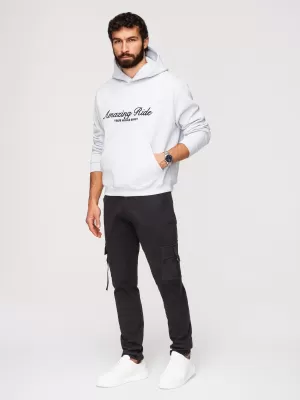 Pantaloni pentru bărbați OMBRE P1516 NEGRU