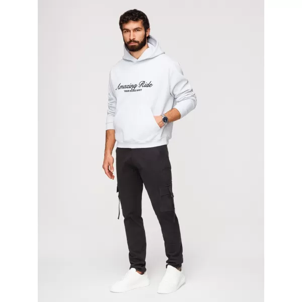  Pantaloni pentru bărbați OMBRE P1516 NEGRU 