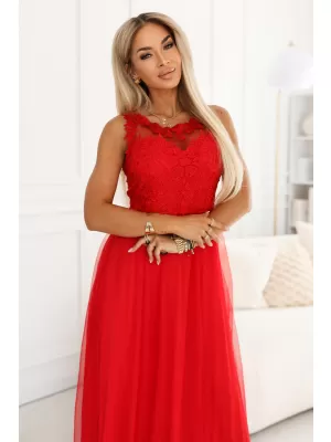 Rochie NUMOCO 672-5 ROŞU