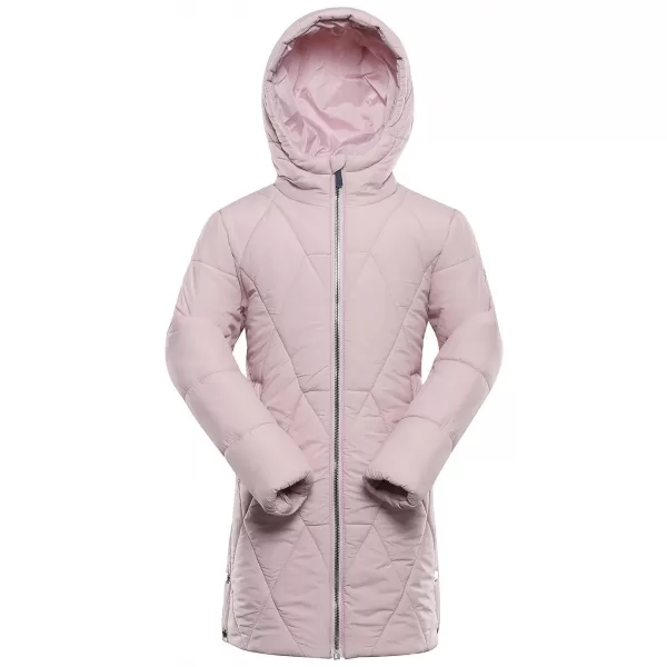  Palton ultraușor de iarnă pentru copii ALPINE PRO DEFRO 2 LILIAC DESCHIS 