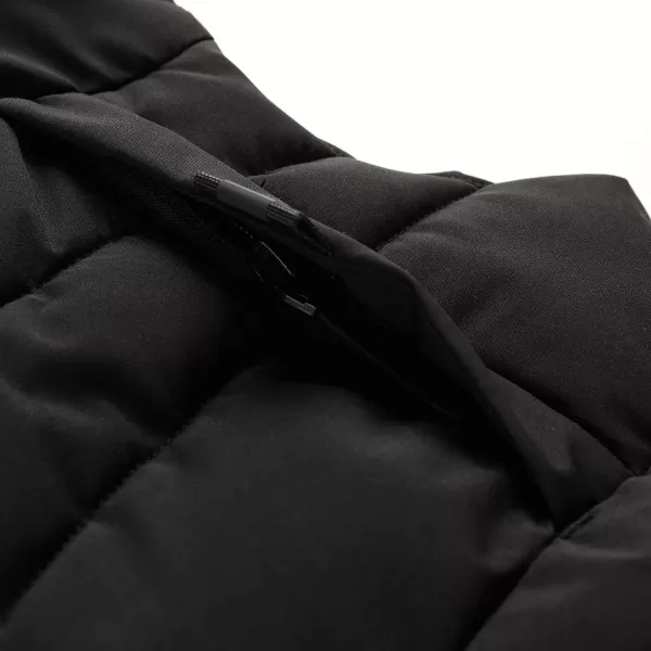  Vestă caldă de damă ALPINE PRO HERDA 3 NEGRU 
