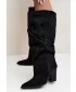 Cizme de dama BOTO 2598A-1 NEGRU MAT