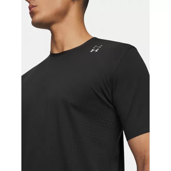  Tricou pentru bărbați UNDER ARMOUR UA HALO VENT SS 6001829-008 NEGRU 