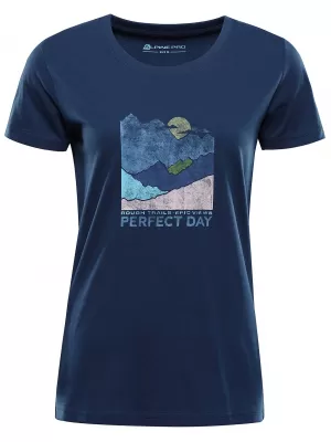 Tricou pentru femei ALPINE PRO TERMESA 4 VARIANTA OCEANULUI LUMINAT DE LUNA PB