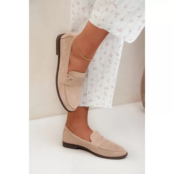  Mocasini de dama BOTO G523 BEJ 
