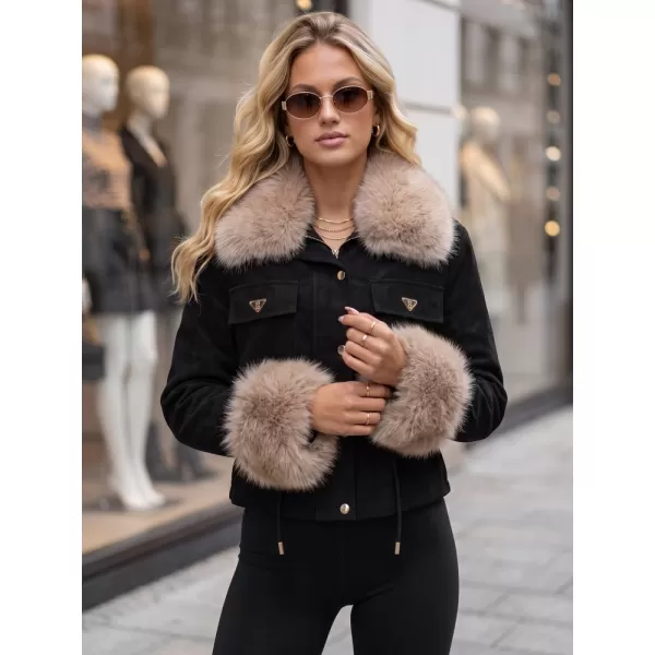  Geaca de dama DSTREET TY5703 NEGRU 