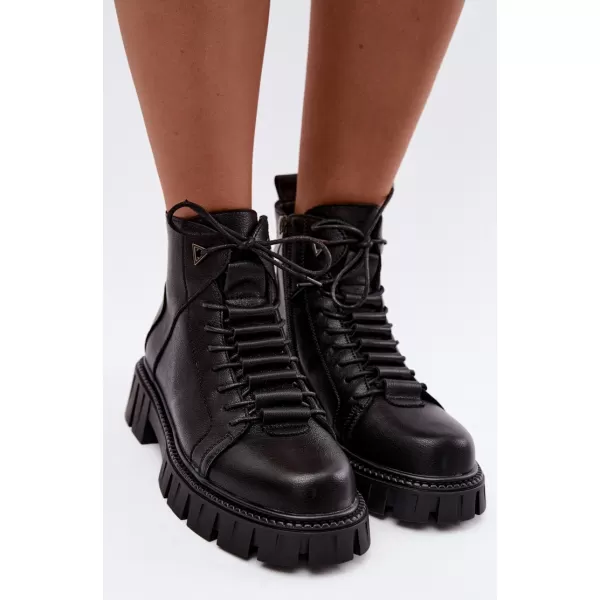  Botine de dama D&A JC62-1044 NEGRU 