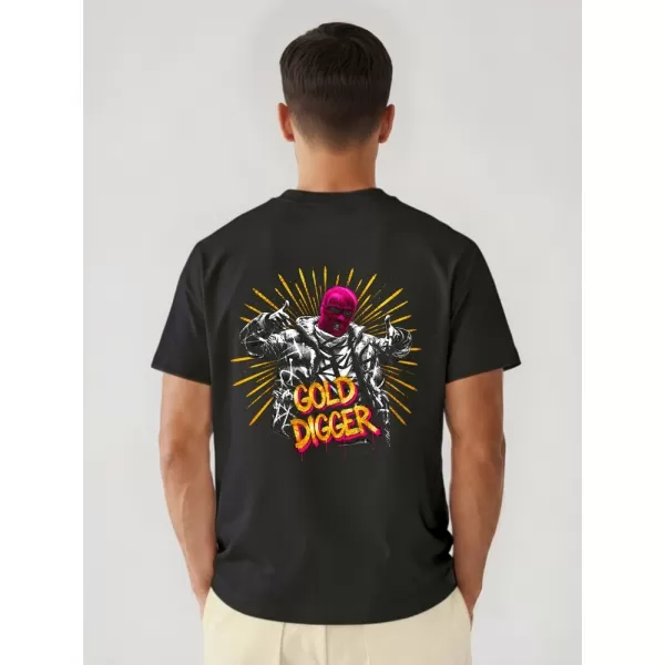  Tricou pentru bărbați DSTREET NX4014R-BK-O NEGRU 