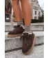 Pantofi de dama BIG STAR SHOES UU274188 UMBRE MARO/BEJ