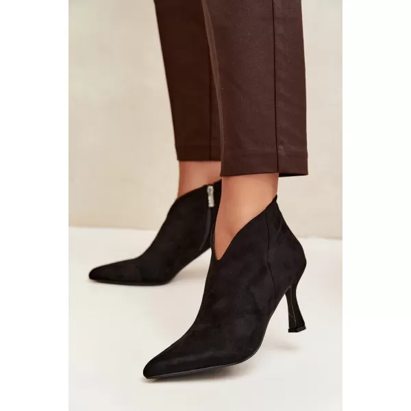  Botine de dama BOTO D-219 NEGRU 