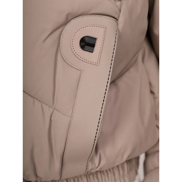  Geaca de dama DSTREET TY6009 CARAMEL 