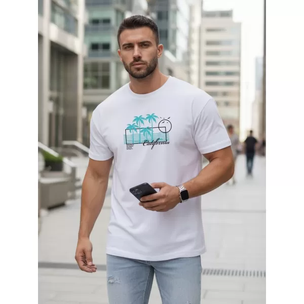  Tricou pentru bărbați DSTREET NX5020R ALB 