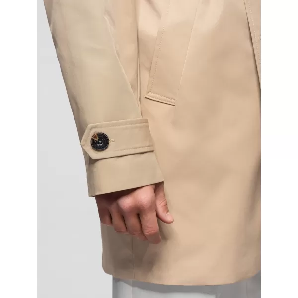  Palton pentru bărbați OMBRE OM-COLC-0146 BEJ 